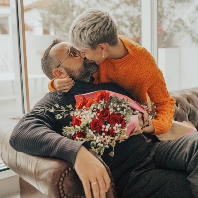 San Valentín: La foto más romántica de Laura Escanes y Risto Mejide