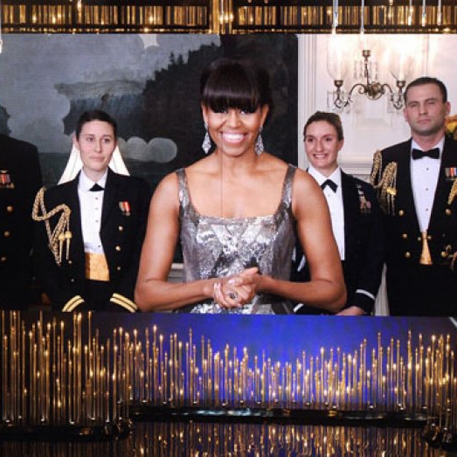 Michelle Obama se cuela en los Oscars 2013