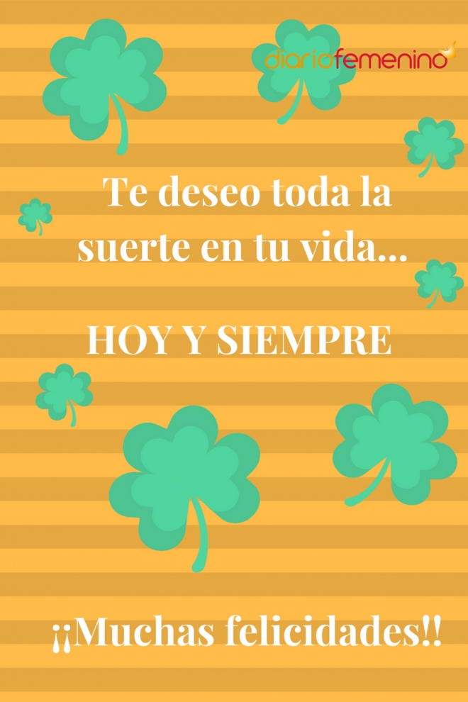 Suerte y amor para Tauro con esta tarjeta de felicitación