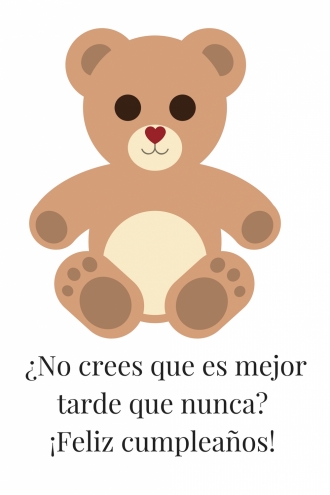 Original tarjeta de felicitación para Piscis