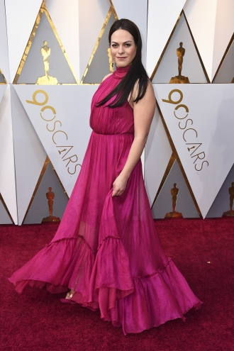 Daniela Vega elige el morado por los Oscars 2018