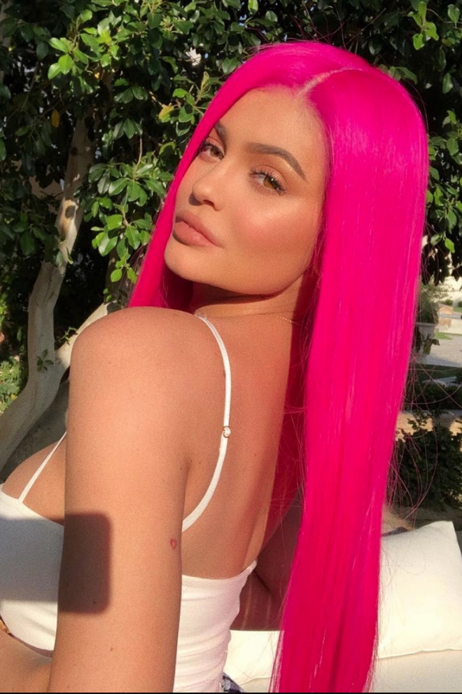 La peluca rosa de Kylie Jenner, protagonista del Coachella