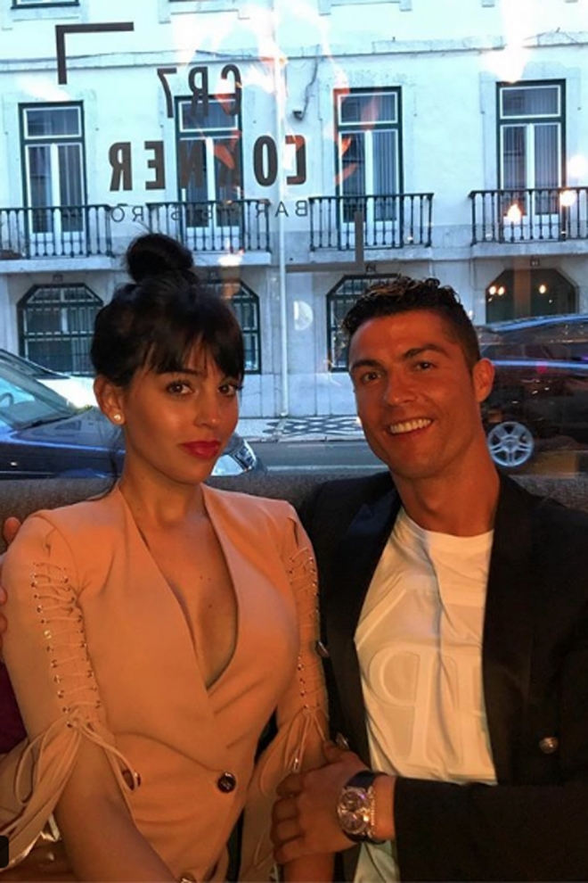 Cristiano Ronaldo y Georgina Rodríguez, de relax