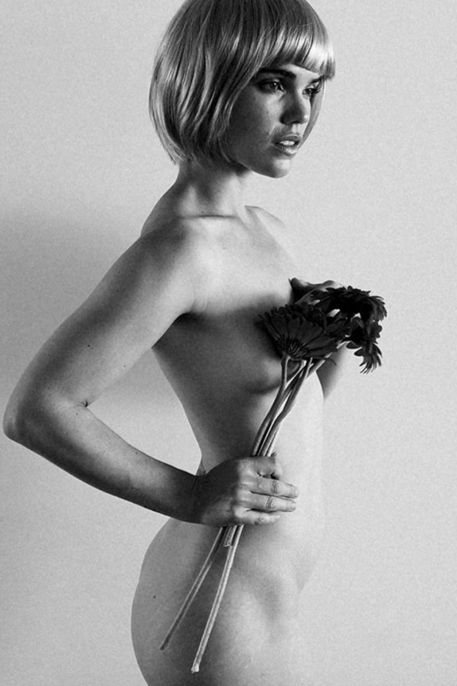 Alessandra Denegri ha posado desnuda en Instagram