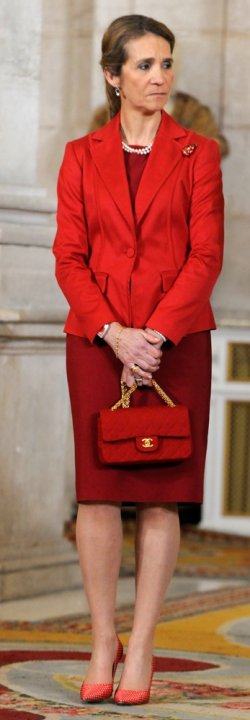 La infanta Elena da su apoyo a la candidatura Olímpica Madrid 2020 y recibe a los miembros del COI