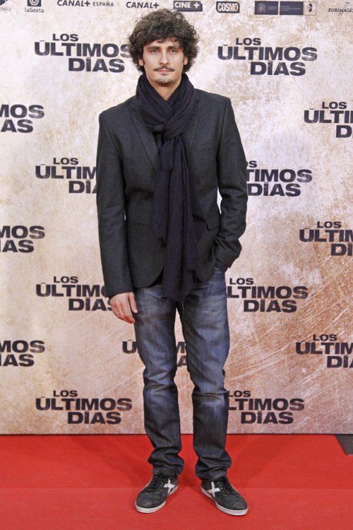 El actor Antonio Pagudo en la premiere de 'Los últimos días'