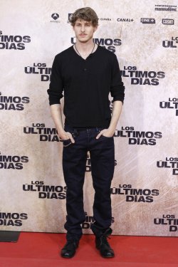 El actor Nicolás Coronado en la premiere de 'Los últimos días'