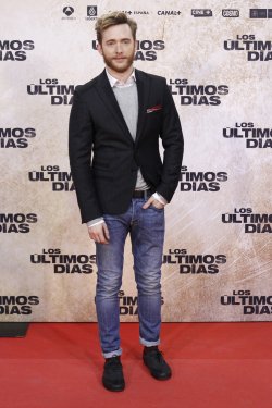 El actor Pablo Rivero en la premiere de 'Los últimos días'