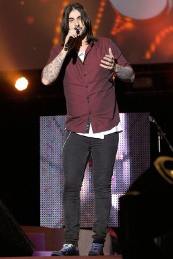 Melendi, en los Premios de Cadena 100