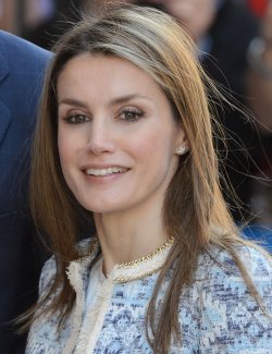 Letizia, en la misa de Pascua de la Semana Santa 2013
