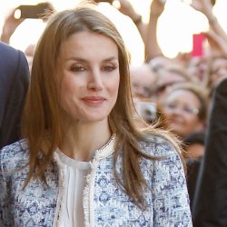 Letizia, en la Pascua de la Semana Santa 2013