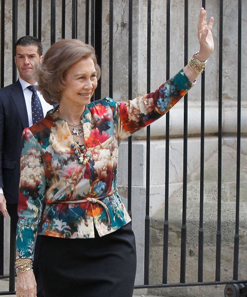 La Reina Sofía, en la Pascua de la Semana Santa 2013
