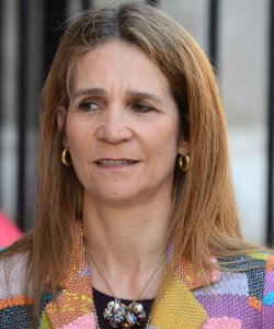 La Infanta Elena, en la Pascua de la Semana Santa 2013.