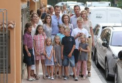 La Familia Real española unida y al completo en sus vacaciones de 2011