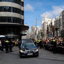 Homenaje de la Gran Vía de Madrid a Sara Montiel