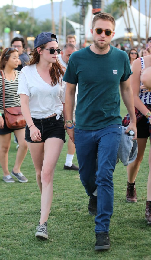 Kristen Stewart y Robert Pattinson al estilo hipster en el Festival Coachella 2013