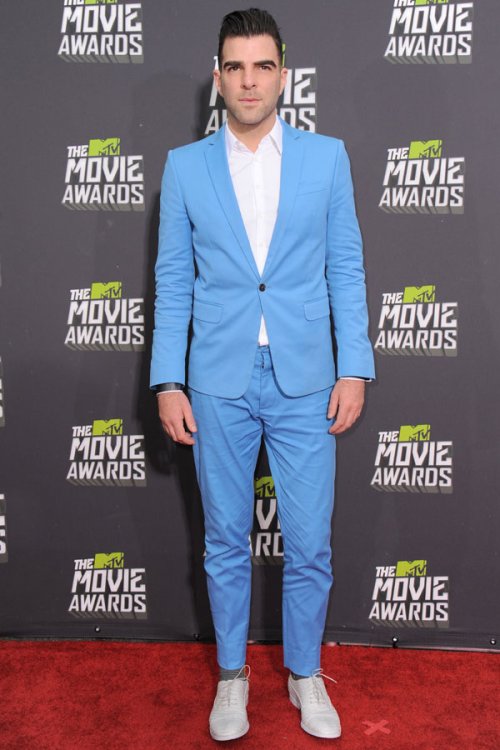 Zachary Quinto en los MTV Movie Awards 2013