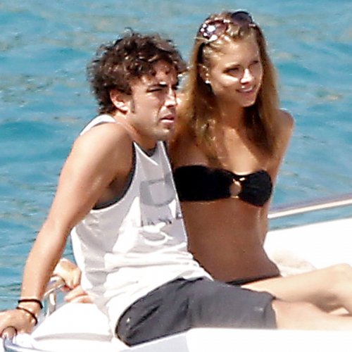 Fernando Alonso y su novia, Dasha Kapustina: de vacaciones