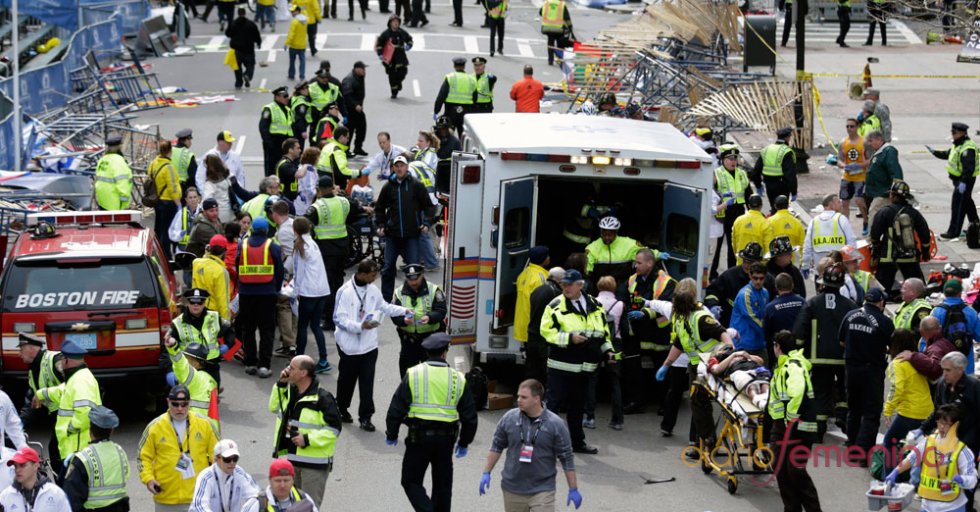 Caos en la maratón de Boston por un atentado