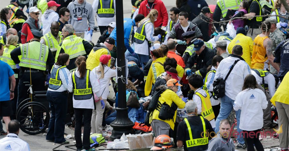 El atentado en el maratón de Boston deja al menos dos muertos