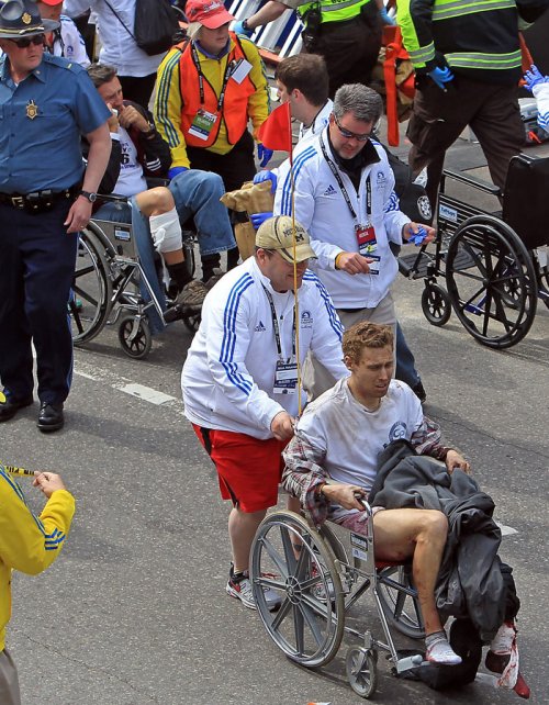 Ola de heridos en el Maratón de Bostón
