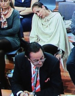 Isabel Pantoja, en el juicio del Caso Malaya junto a Julián Muñoz
