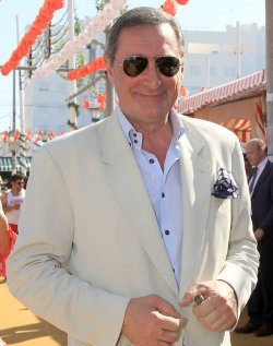 Carlos Herrera, el periodista, en la Feria de Abril 2013