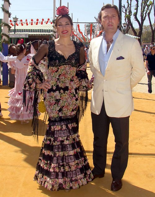 Raquel Revuelta y El Tato, siempre con la Feria de Abril