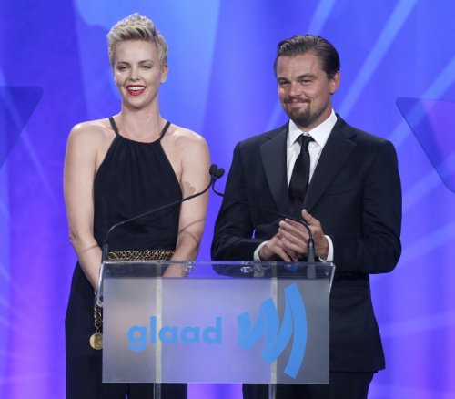 Charlize Theron y Leonardo DiCaprio, duo de guapos en los Glaad 2013