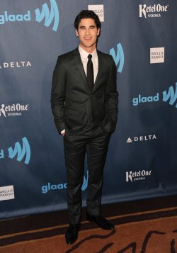 El actor Darren Criss en la gala Glaad 2013