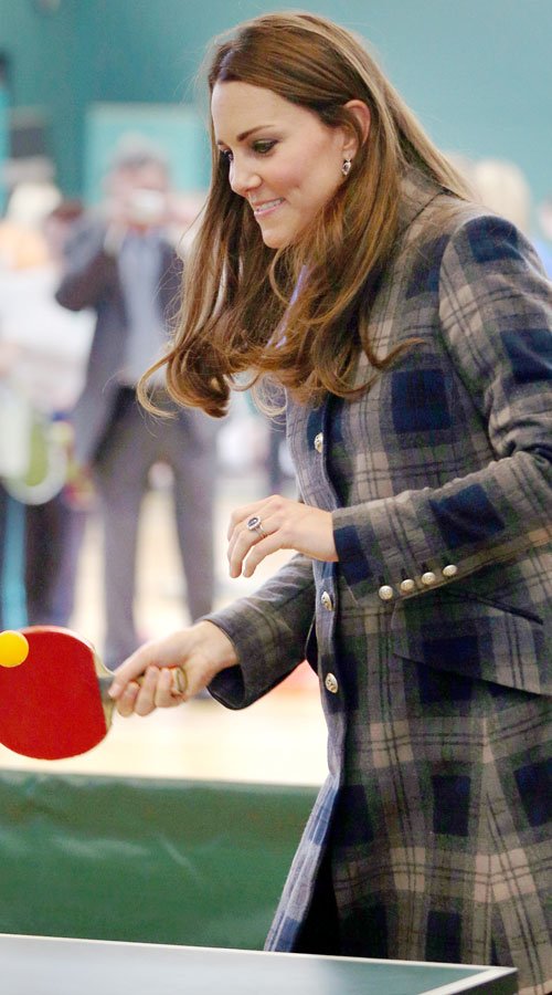 Kate Middleton, embarazada pero deportista