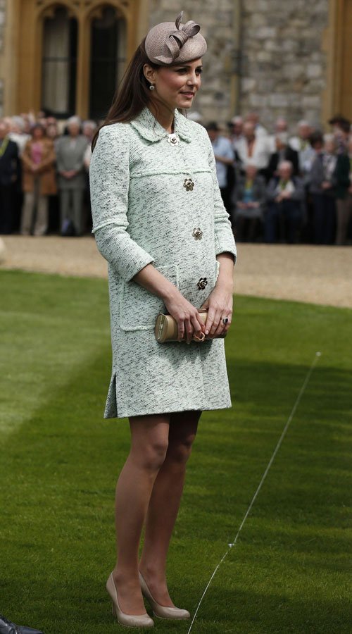 Kate Middleton, embarazada y de gala