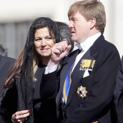 Guillermo y Máxima de Holanda, con el Papa Francisco