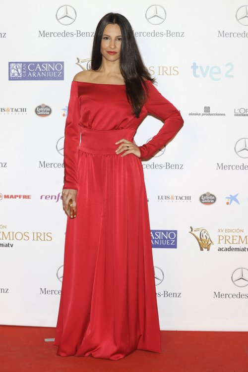 El look de Xenia Tostado durante los Premios Iris 2013