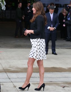 Kate Middleton: con lunares y a lo loco