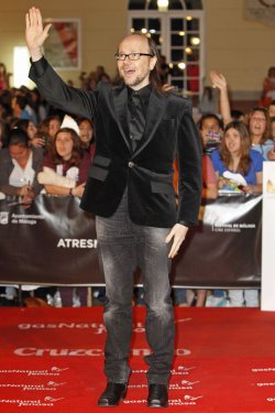 Santiago Segura en la alfombra roja del Festival de Málaga 2013