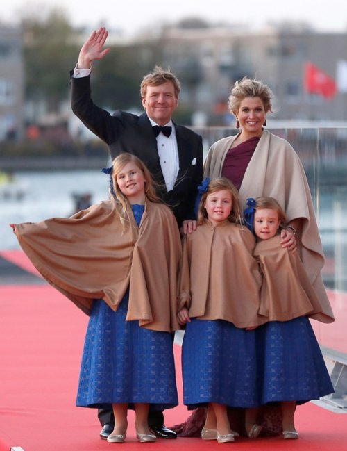 La Familia Real de Holanda al completo: Guillermo y Máxima junto a sus hijas