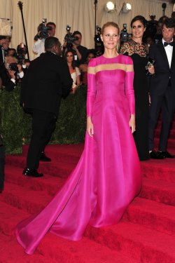 El look de Gwyneth Paltrow en la gala MET 2013 dedicada a la estética Punk