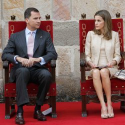 Letizia y sus malas caras al Príncipe Felipe