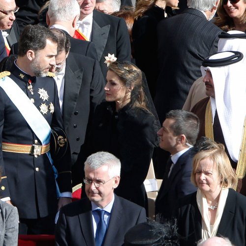 El sonado mal gesto de la princesa Letizia con el Papa Francisco