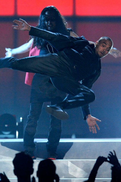 Chris Brown en los premios Billboard Music Awards 2013