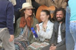 VIcky Martín Berrocal no se ha querido perder la Romería del Rocío 2013