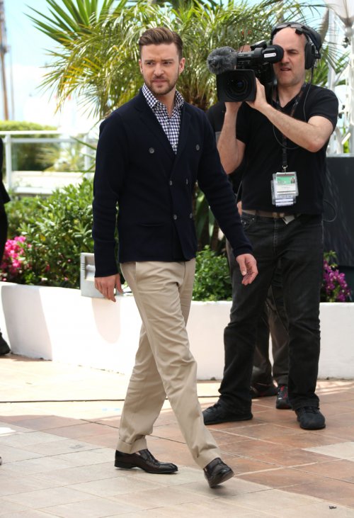 Justin Timberlake, muy informal en el Festival de Cannes 2013