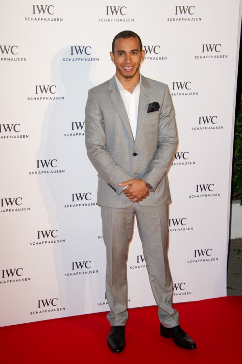 El piloto Lewis Hamilton, estrella invitada en el Festival de Cannes 2013