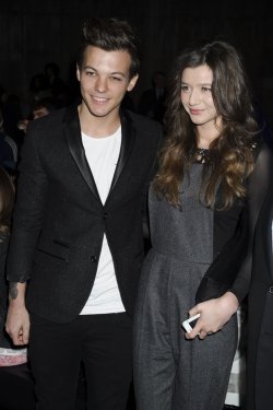Louis Tomlinson con su novia: Eleanor Calder