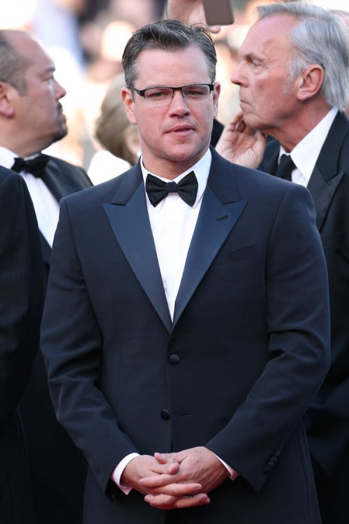 Matt Damon, elegantísimo con smoking en Cannes 2013