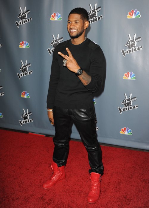 Usher, el coach rapero de 'The Voice' Estados Unidos