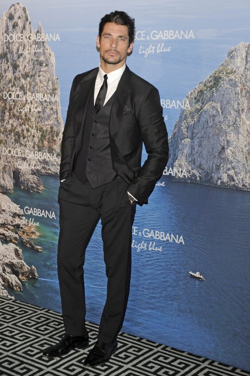 David Gandy, estrella invitada a la fiesta Dolce y Gabbana Mediterranean Summer 2013