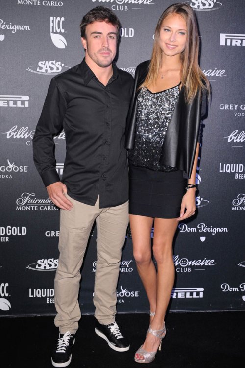 Dasha Kapustina y Fernando Alonso: fiesta de lujo en Mónaco