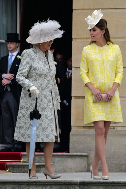 El vestido de premamá amarillo de Kate Middleton